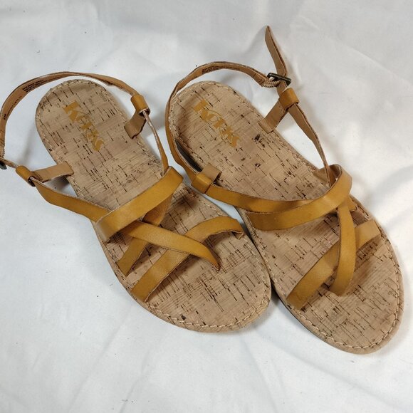 Korks Jerrik Flat Strappy Sandals - Picture 3 of 7